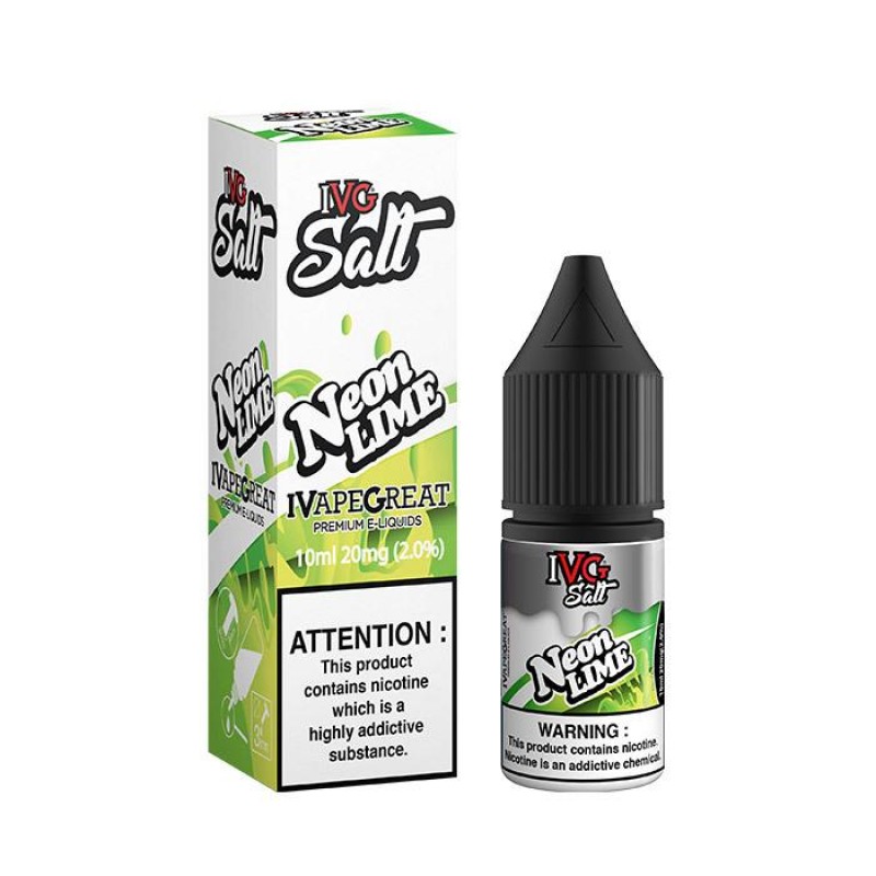 IVG Nic Salt Neon Lime 10ml E-Liquid