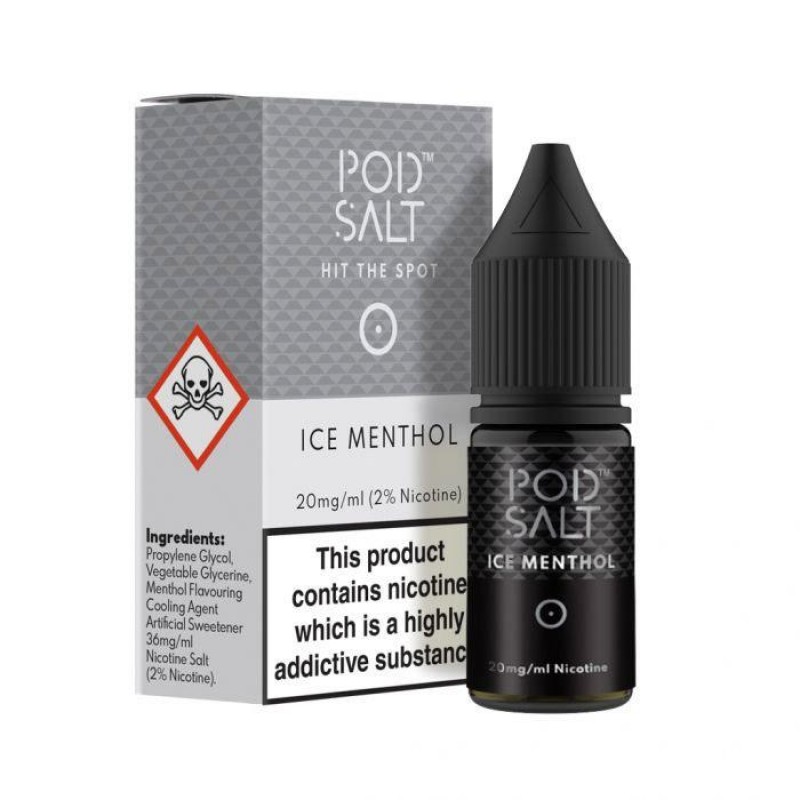 Pod Salt Ice Menthol 10ml Nicotine Salt E-Liquid