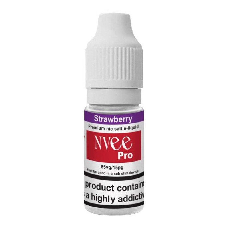 NVee Pro - Strawberry 10ml E-Liquid | FREE DELIVER...