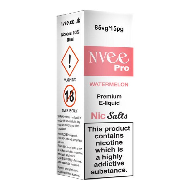 NVee Pro - Watermelon 10ml E-Liquid | FREE DELIVERY