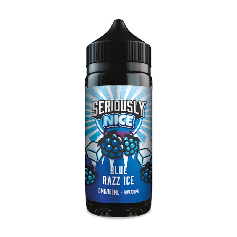 Seriously Nice Blue Razz Ice - 100ml Shortfill E-L...