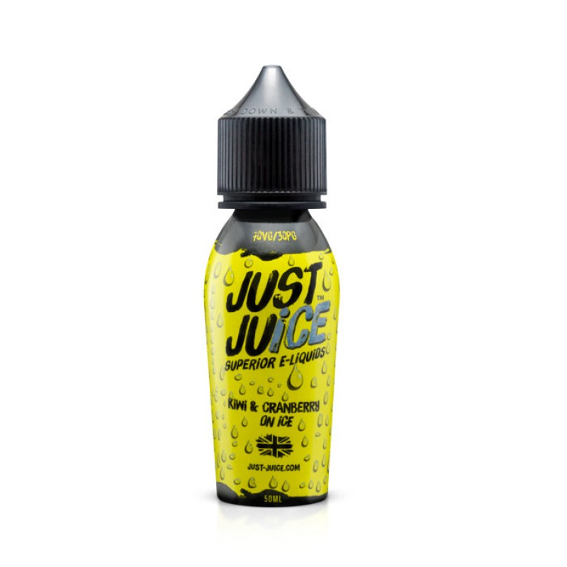 Just Juice Kiwi Cranberry On Ice 50ml | Shortfill E-Liquid