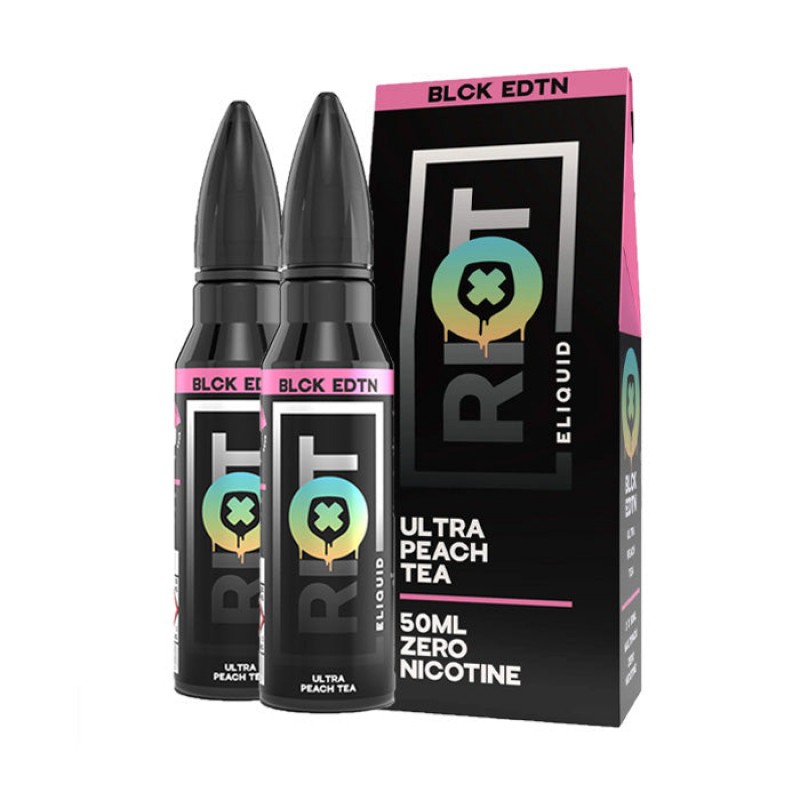 Riot Squad Black Edition Ultra Peach Tea | 2 x 50m...