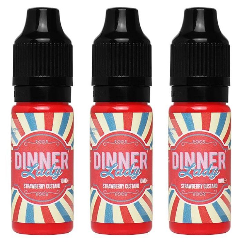 Strawberry Custard by Dinner Lady E-Liquid