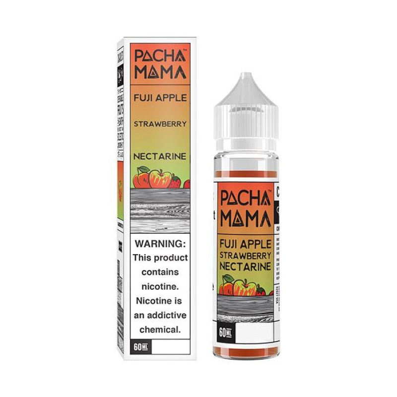 Pachamama Fuji Apple Strawberry 50ml Short Fill E-...