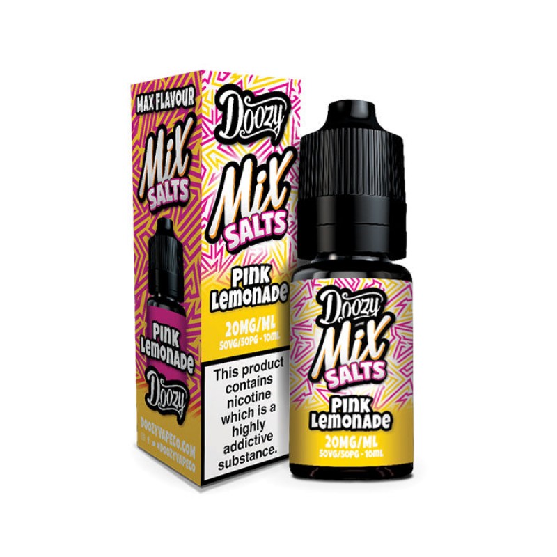 Doozy Mix Pink Lemonade 10ml Nic Salt E-Liquid