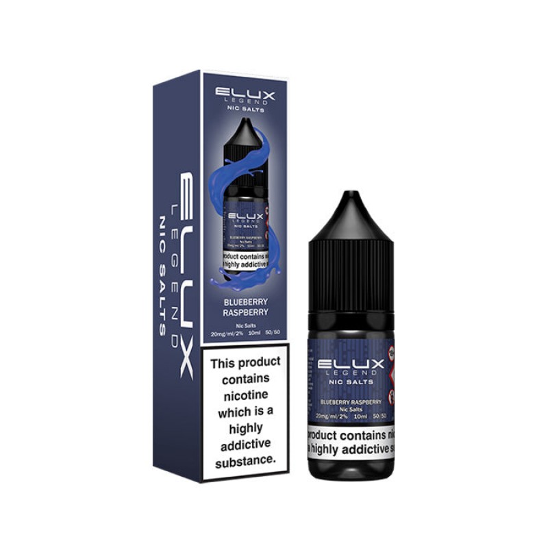 Elux Legend Blueberry Raspberry 10ml Nic Salt E-Li...