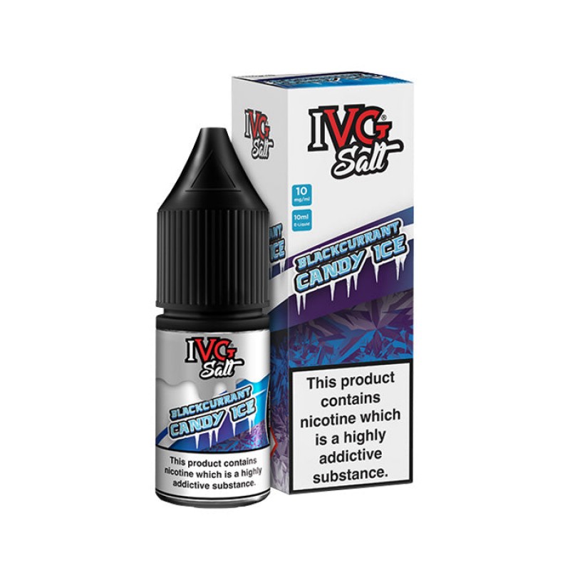 IVG Sub Zero Blackcurrant Candy Ice 10ml Nic Salt ...