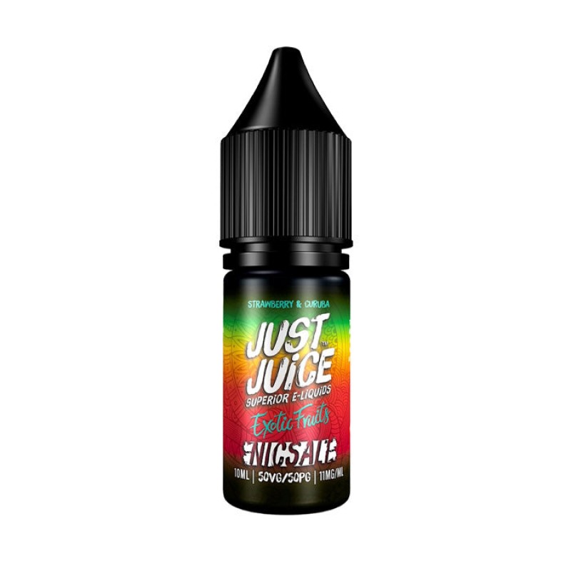 Just Juice Exotic Fruits Strawberry & Curuba | 10ml Nic Salt