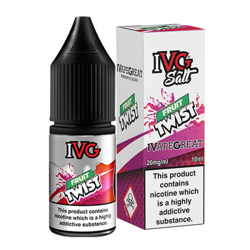 IVG Fruit Twist 10ml Nicotine Salt E-Liquid