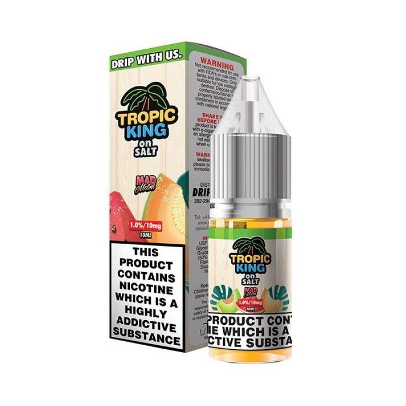 Tropic King on Salt Iced Mad Melon 10ml Nic Salt E...