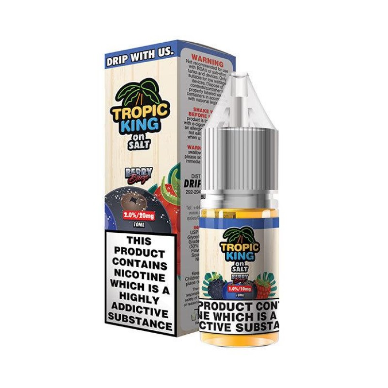 Tropic King on Salt Iced Berry Breeze 10ml Nic Sal...