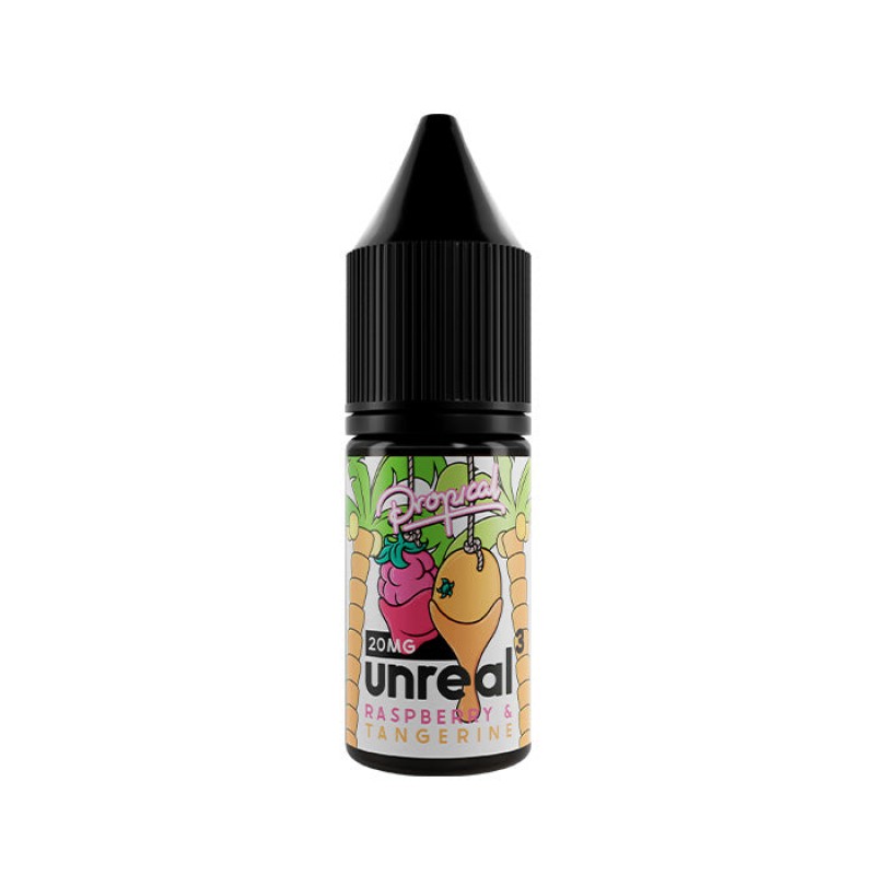 Unreal 3 Raspberry & Tangerine 10ml Nic Salt E...