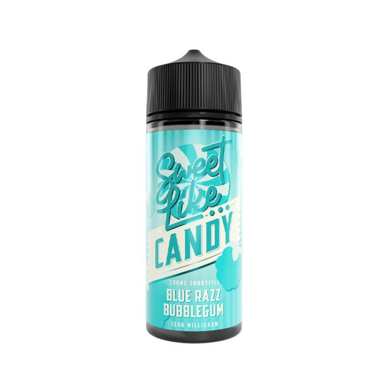 Sweet Like Candy Blue Razz Bubblegum 100ml Shortfi...