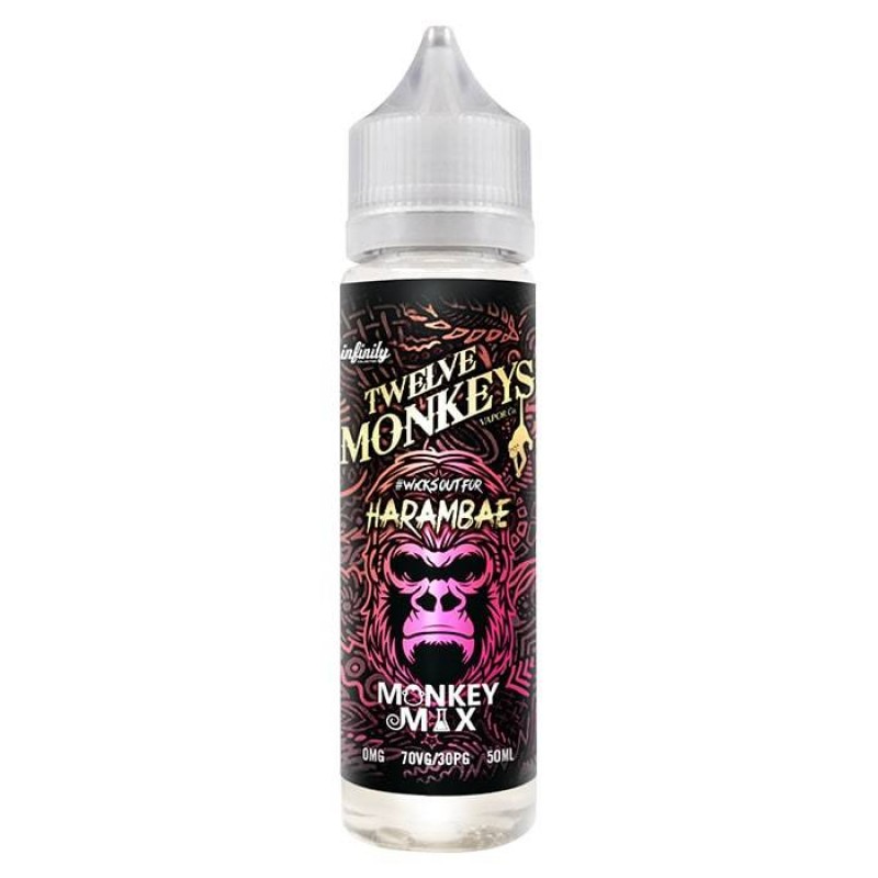 Twelve Monkeys Co - Harambae 50ml Short Fill E-Liq...