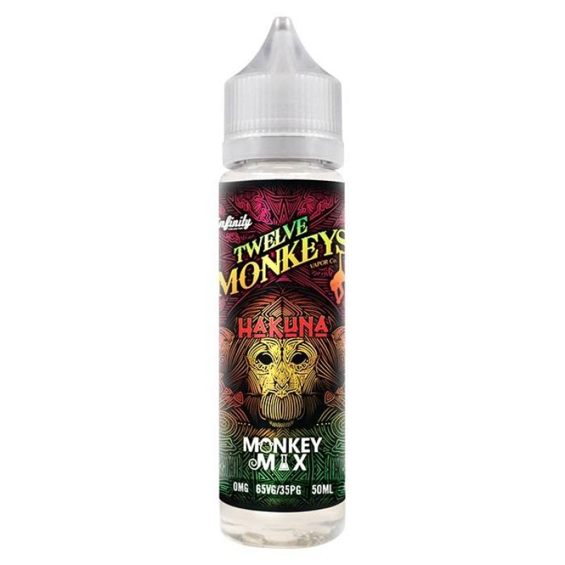 Twelve Monkeys Co - Hakuna 50ml Short Fill E-Liquid