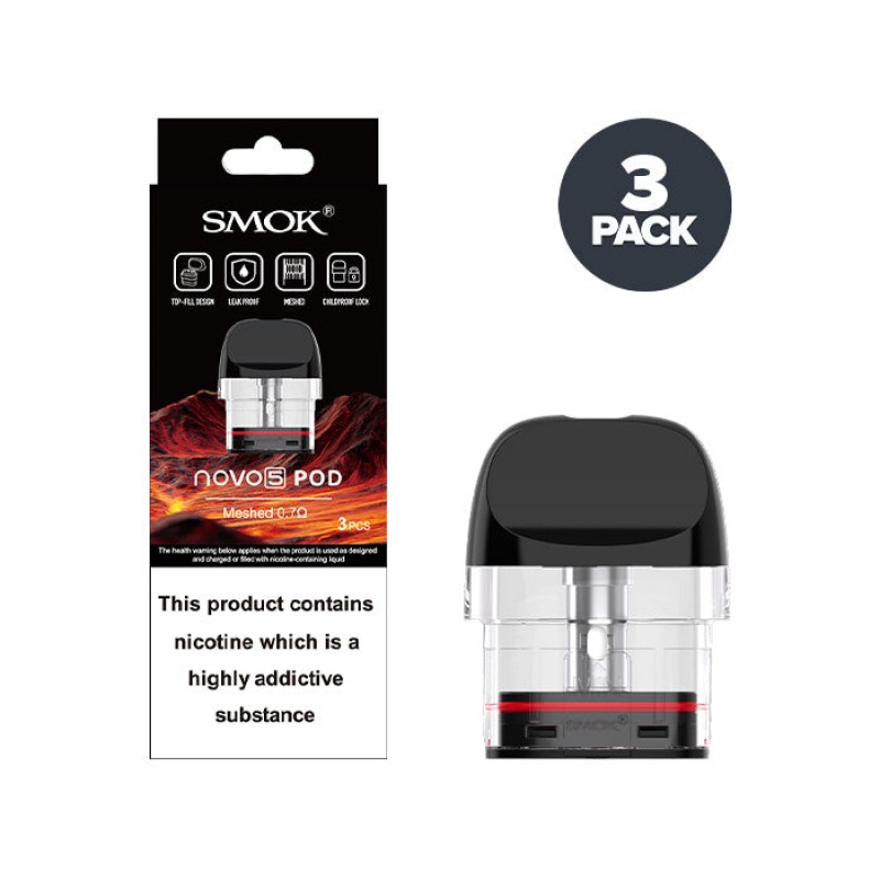 Smok Novo 5 Replacement Pods