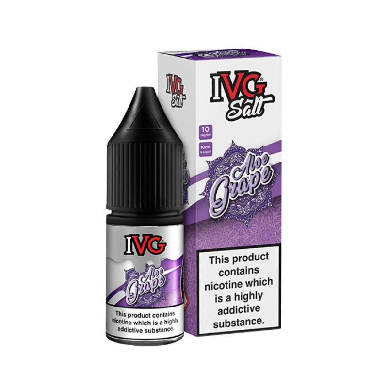 IVG Exotic Aloe Grape 10ml Nic Salt E-Liquid