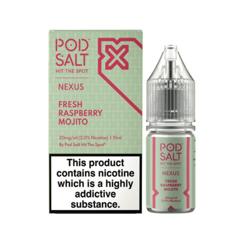 Nexus Fresh Raspberry Mojito 10ml Nic Salt E-Liqui...