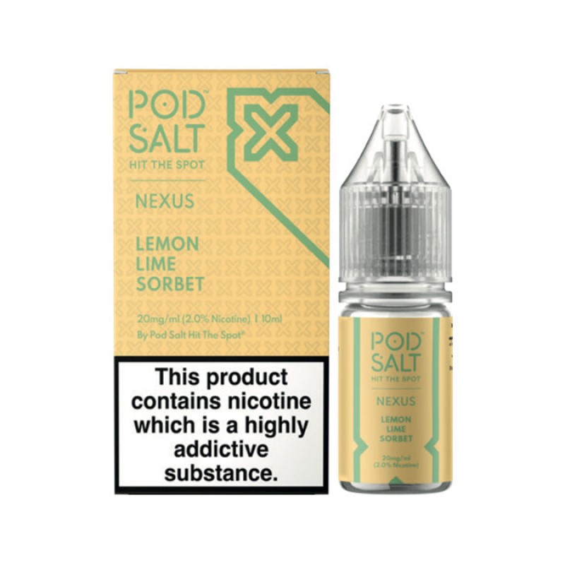 Nexus Lemon Lime Sorbet 10ml Nic Salt E-Liquid