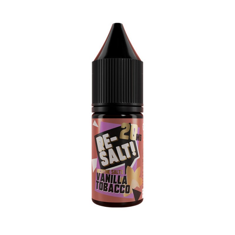 Re-Salt Vanilla Tobacco 10ml Nic Salt E-Liquid