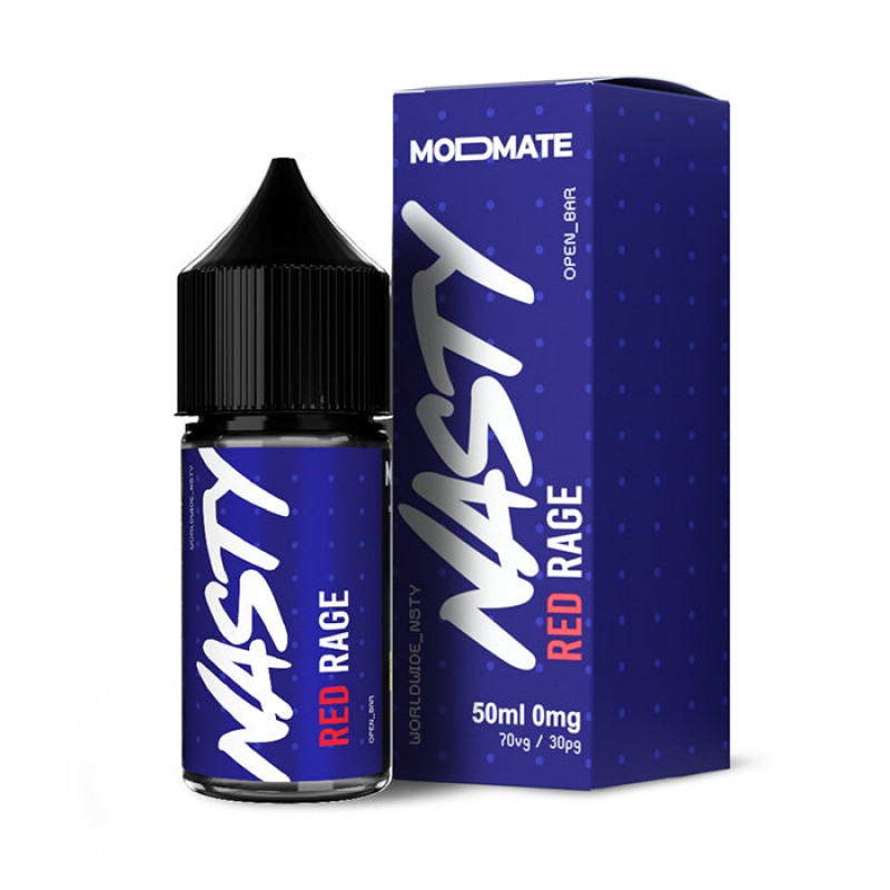 Nasty Juice ModMate Red Rage 50ml Shortfill E-Liqu...