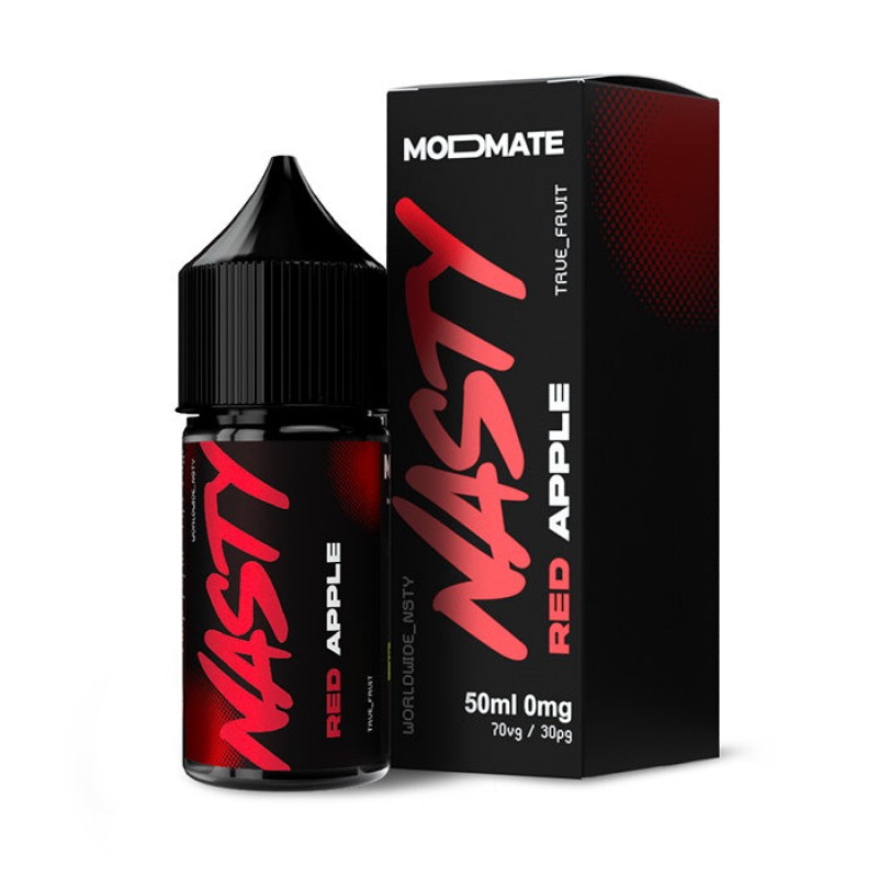 Nasty Juice ModMate Red Apple 50ml Shortfill E-Liq...