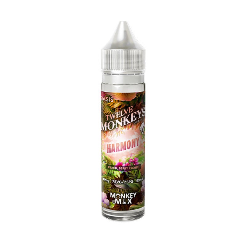 Twelve Monkeys Oasis Harmony 50ml Shortfill E-Liqu...