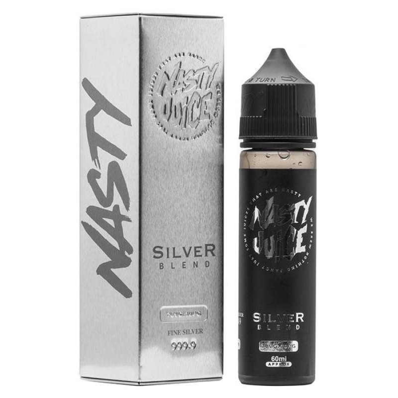 Nasty Tobacco - Silver Blend 50ml Shortfilled E-Liquid