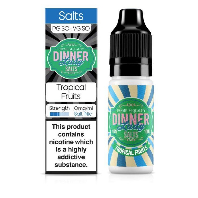 Dinner Lady - Tropical Fruits 10ml Salt Nic E-Liquid