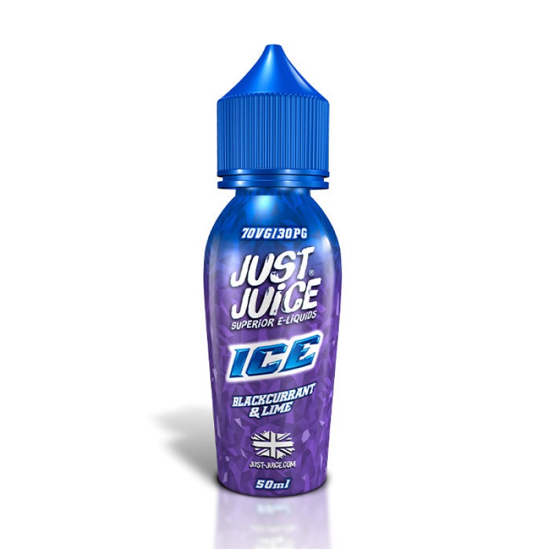 Just Juice Ice Range Blackcurrant & Lime | 50m...