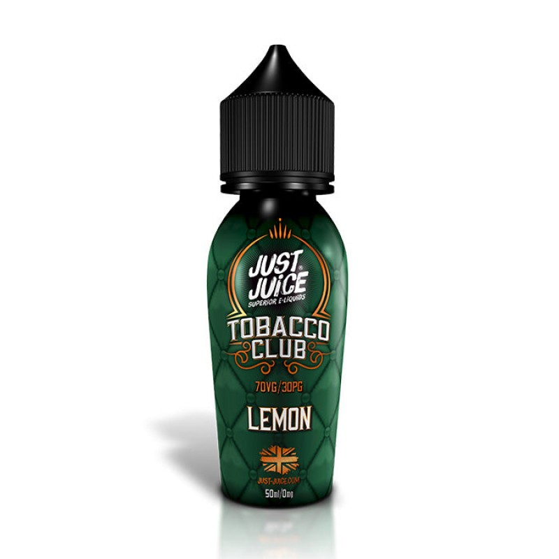 Just Juice Tobacco Club Lemon 50ml Shortfill E-Liq...