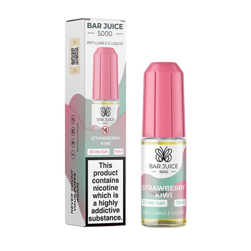 Bar Juice Strawberry Kiwi Nicotine Salt E-Liquid