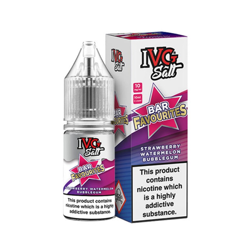 IVG Bar Favourites Strawberry Watermelon Bubblegum...