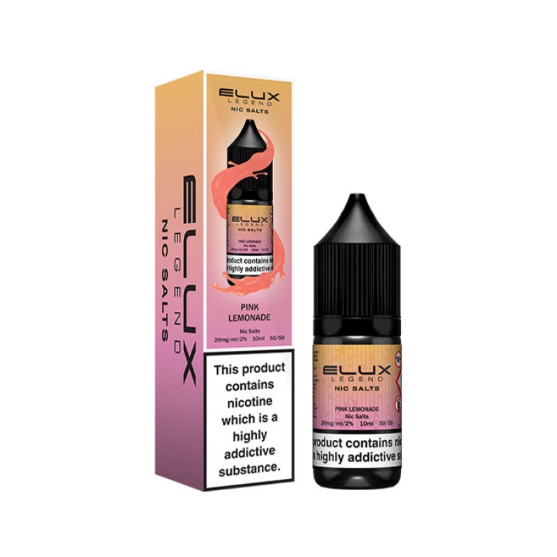 Elux Legend Pink Lemonade 10ml Nic Salt E-Liquid