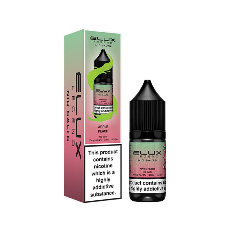 Elux Legend Apple Peach 10ml Nic Salt E-Liquid