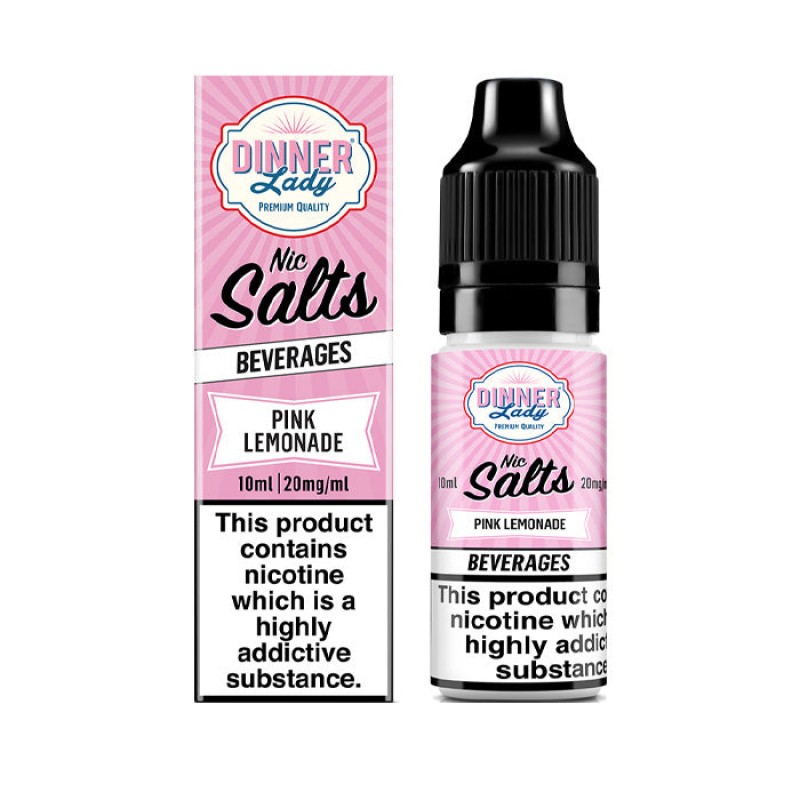 Dinner Lady Pink Lemonade 10ml Nic Salt E-Liquid