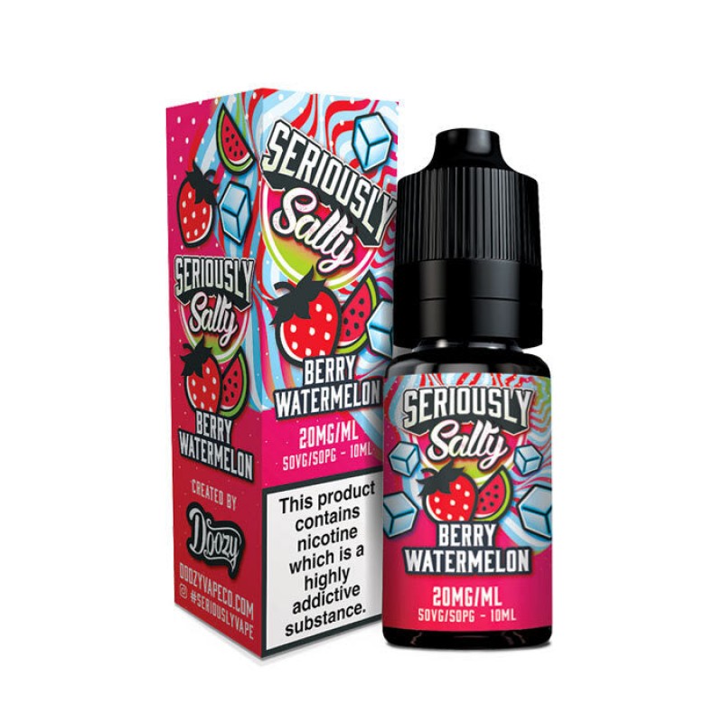 Doozy Seriously Salty Berry Watermelon | Nic Salt