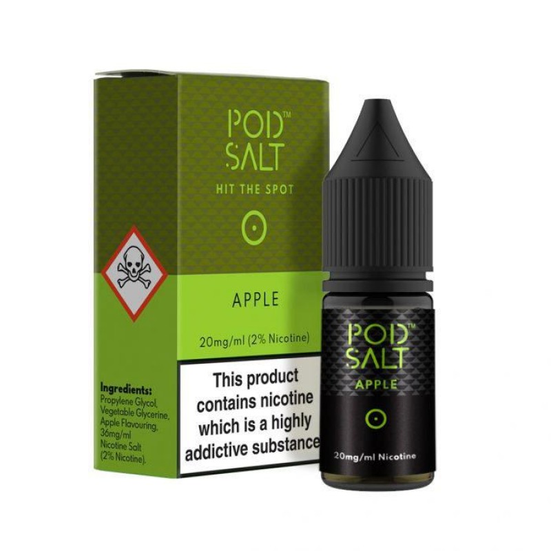 Pod Salt Apple 10ml Nicotine Salt E-Liquid