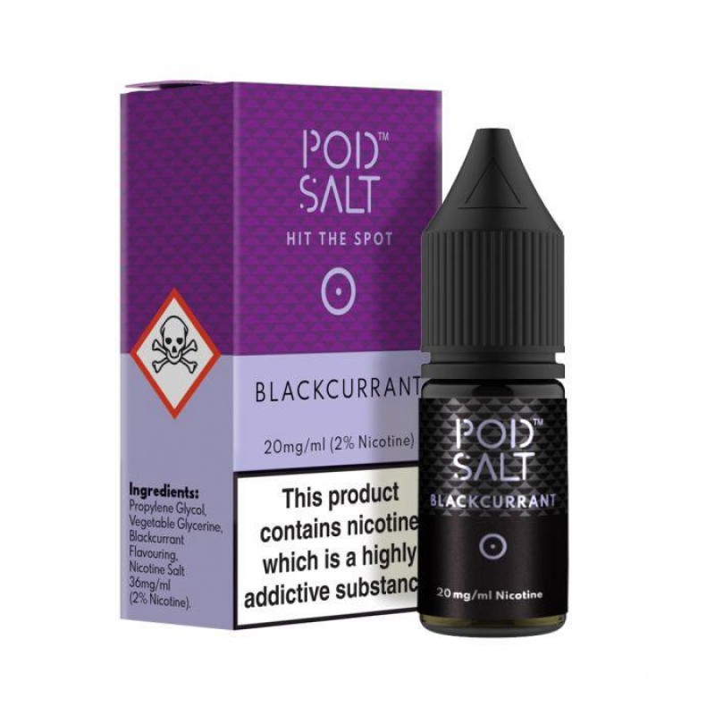 Pod Salt Blackcurrant 10ml Nicotine Salt E-Liquid