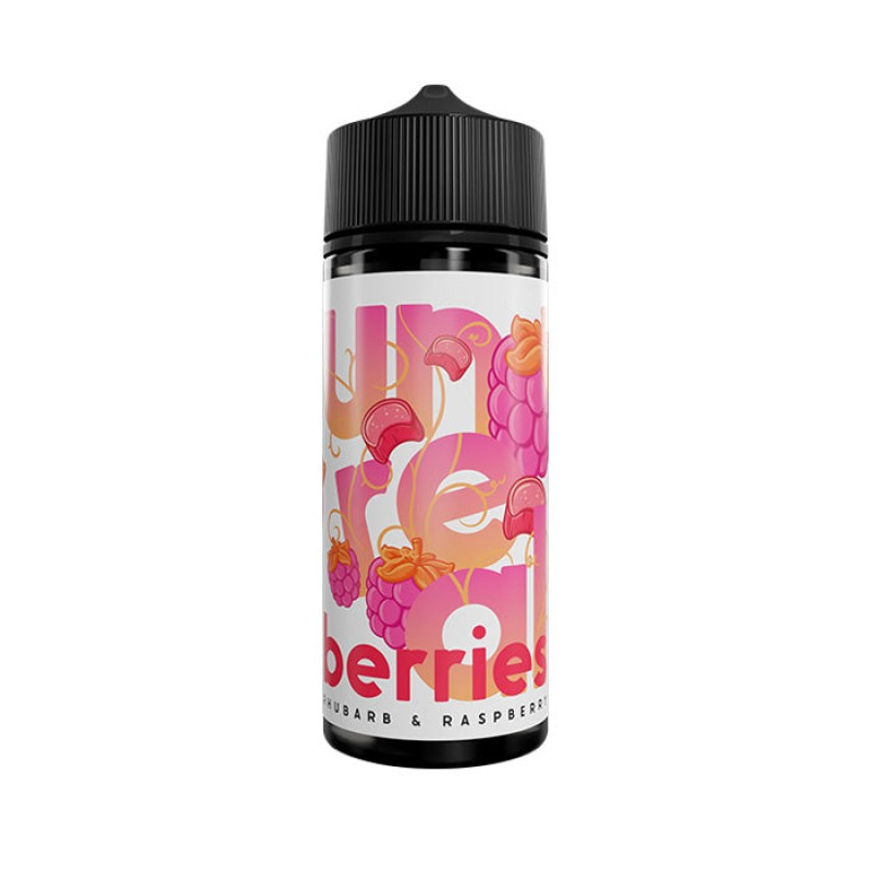 Unreal Berries Rhubarb & Raspberry 100ml Short...