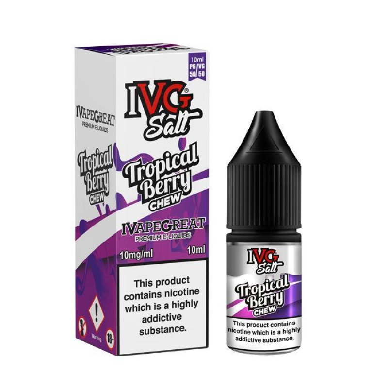 IVG Tropical Berry 10ml Nicotine Salt E-Liquid