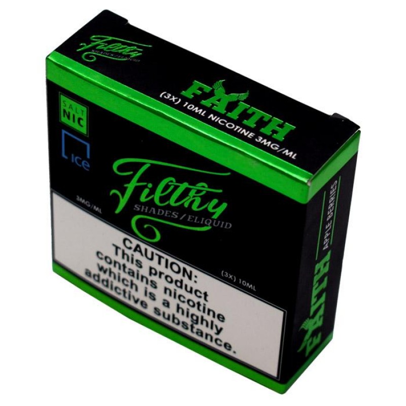 Filthy Shades -Faith 3 x 10ml E-Liquid