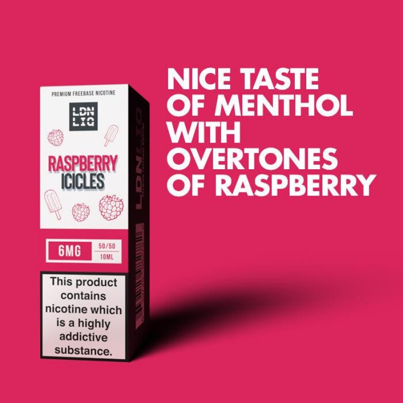 LDN LIQ Raspberry Icicles | 10ml E-Liquid