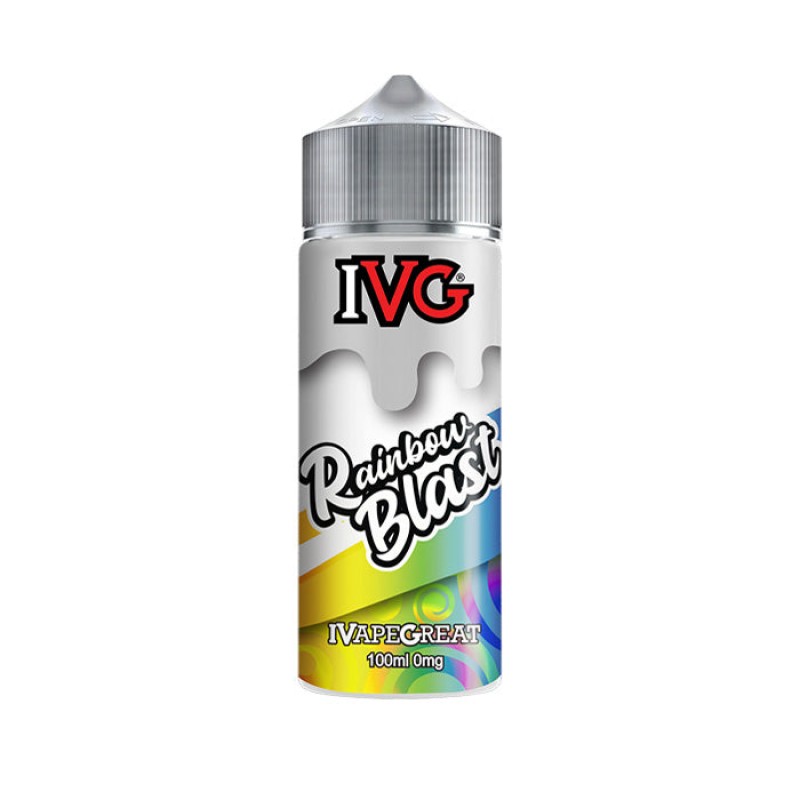 Rainbow Blast 100ml Shortfill E-Liquid by IVG