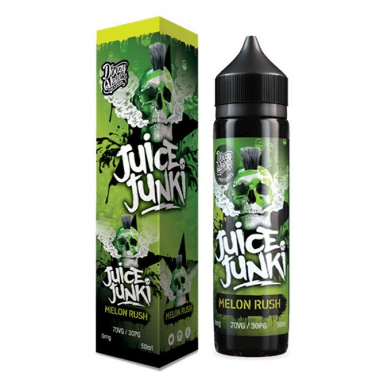 Doozy Vape Juice Junki Melon Rush 50ml Shortfill E...