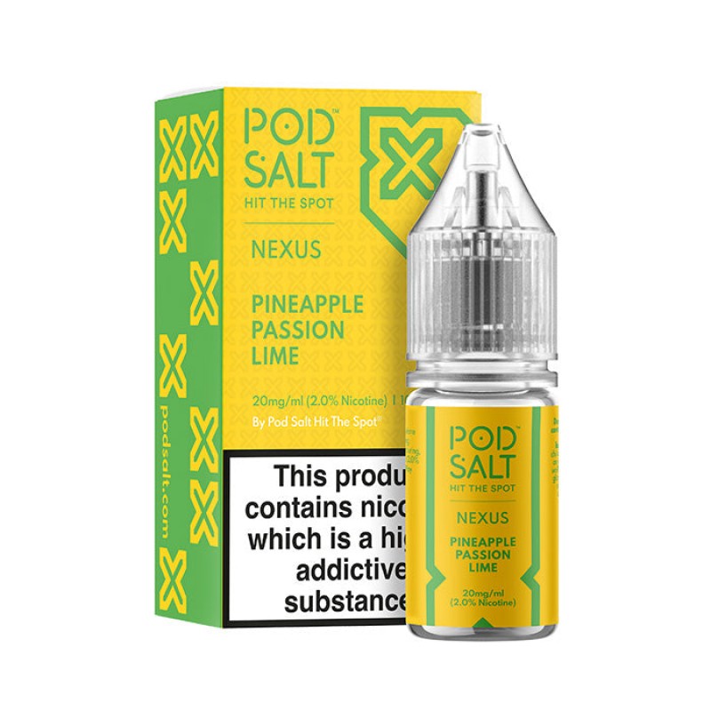 Nexus Pineapple Passion Lime 10ml Nicotine Salt E-Liquid