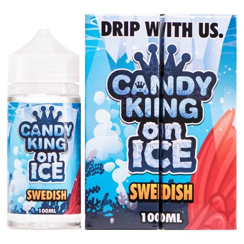 Candy King - Swedish On Ice 100ml Short Fill E-Liq...