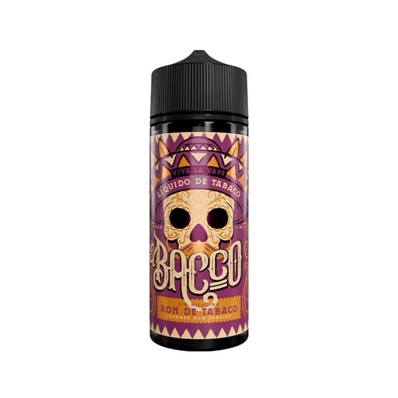 El Bacco Ron de Tobacco 100ml Shortfill E-Liquid