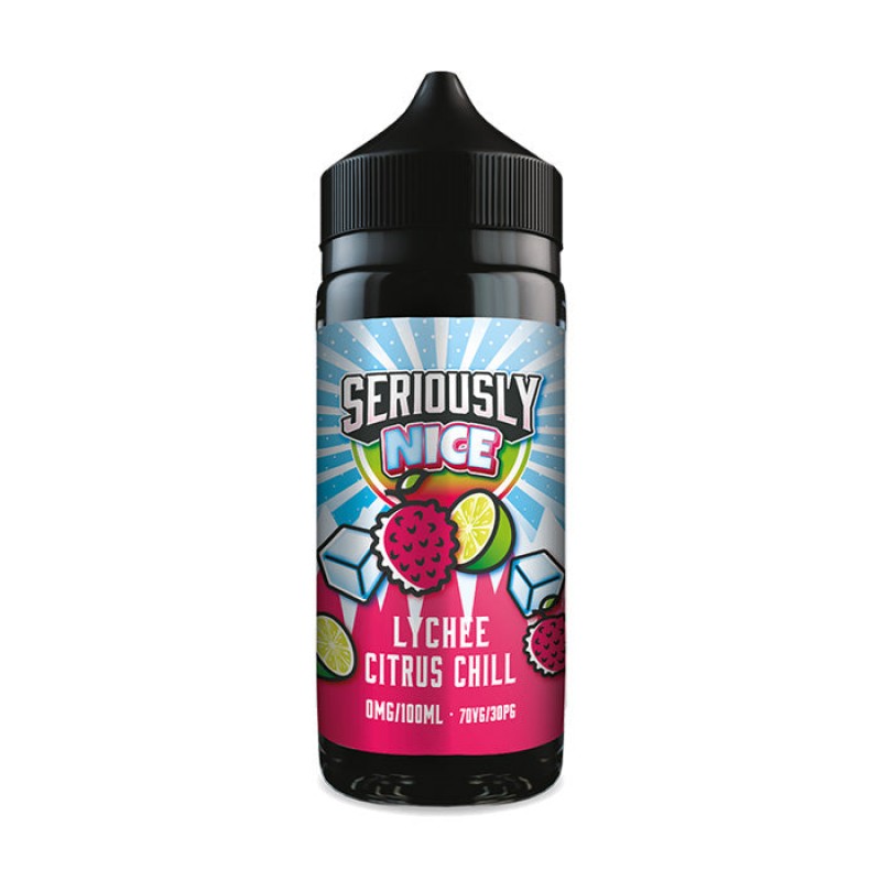 Seriously Nice Lychee Citrus Chill - 100ml Shortfi...